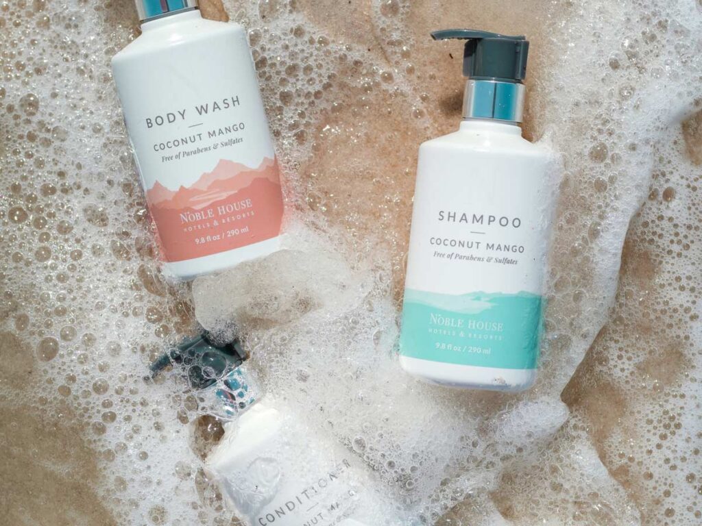 CocoMango Shampoo And Conditioner.